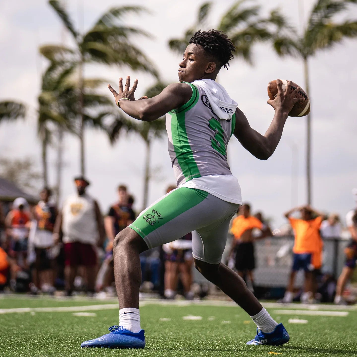 How is 7v7 football different from American football?