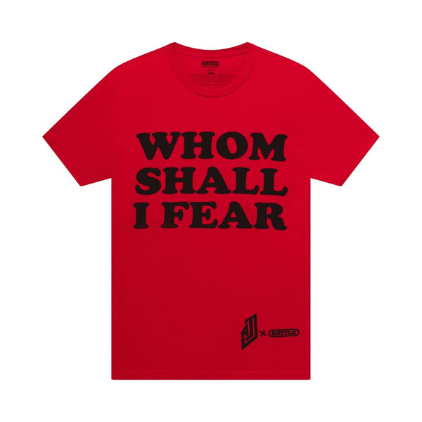 Jeremiah Smith Collection - Whom Shall I Fear T-Shirt by Battle Sports