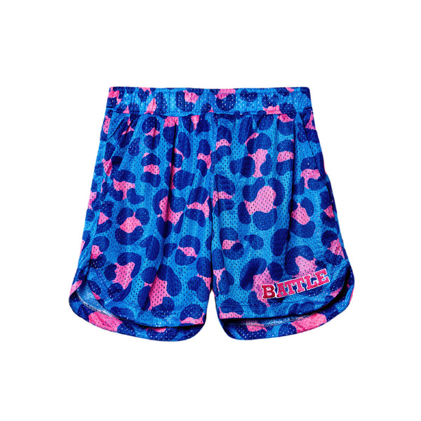 Leopard Mesh Shorts by Battle Sports