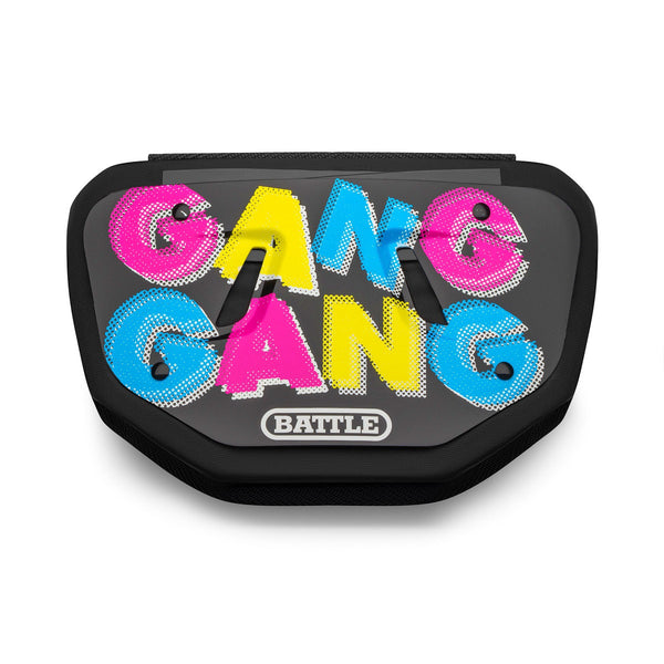 Gang Gang Football Back Plate - Adult by Battle Sports