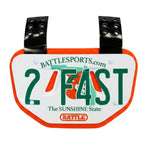Florida License Football Back Plate - Adult