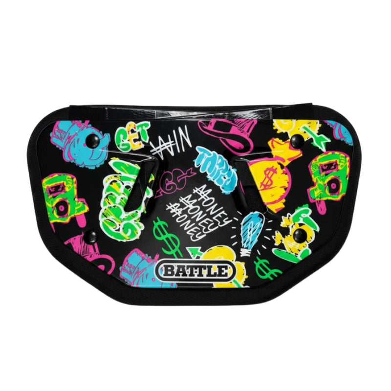 Monopoly Street Art Football Back Plate - Youth