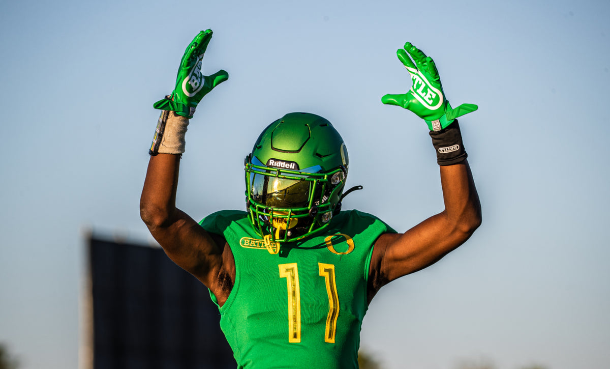 Double Threat Receiver Football Gloves