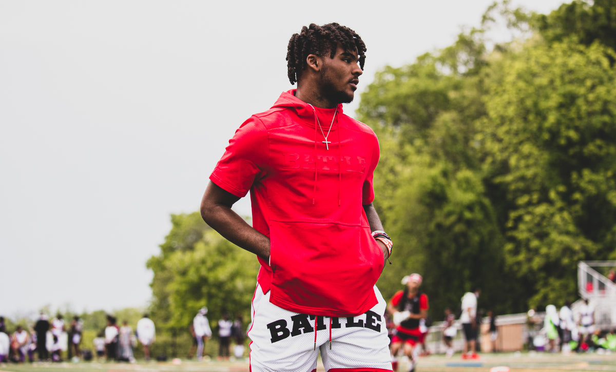Battle Short Sleeve Hoodie