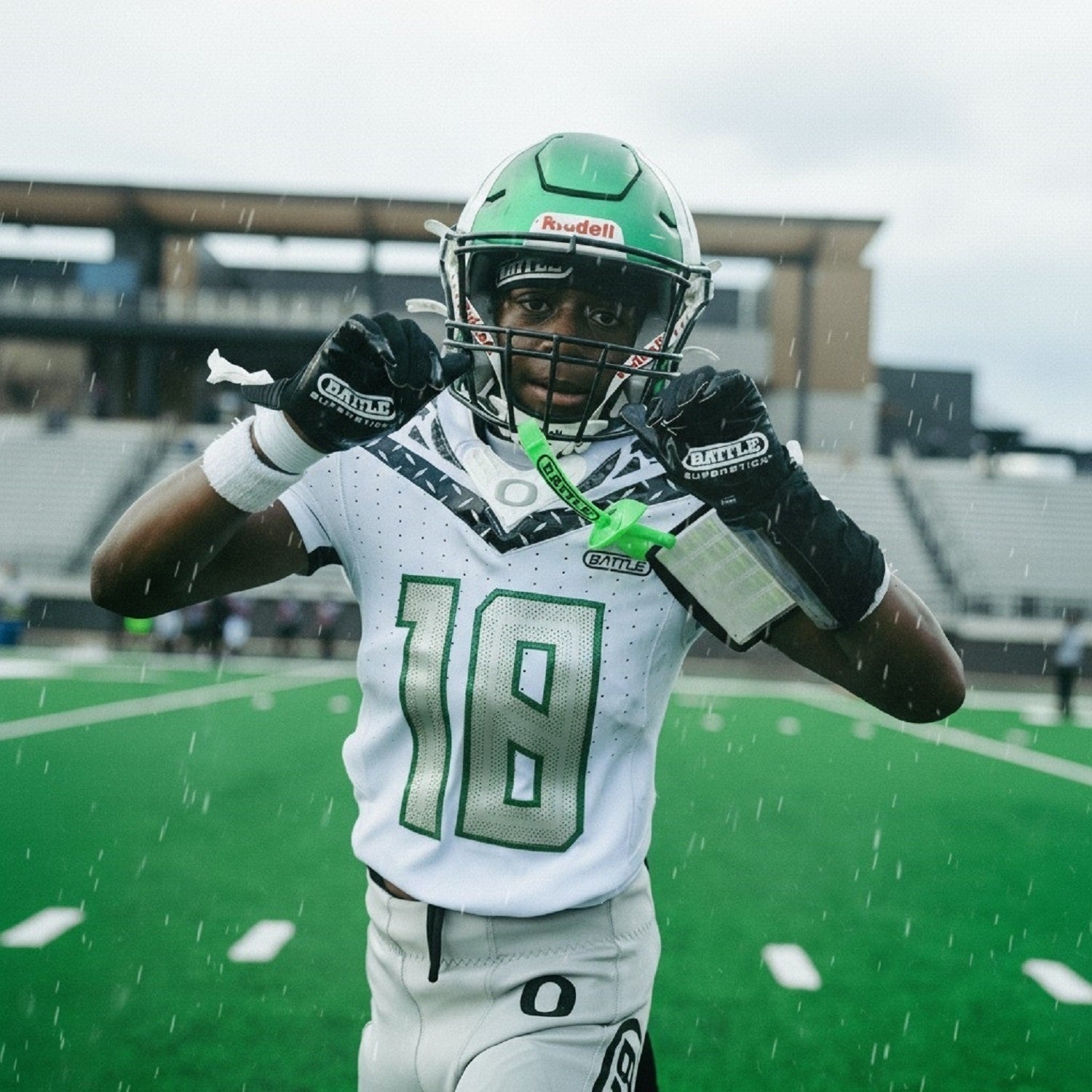 Wearing Football Gloves in the Rain: A Guide