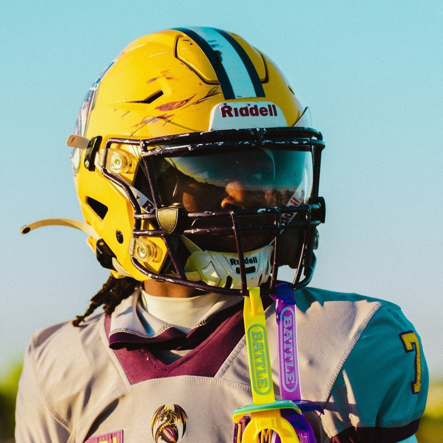 How to Clean a Football Visor