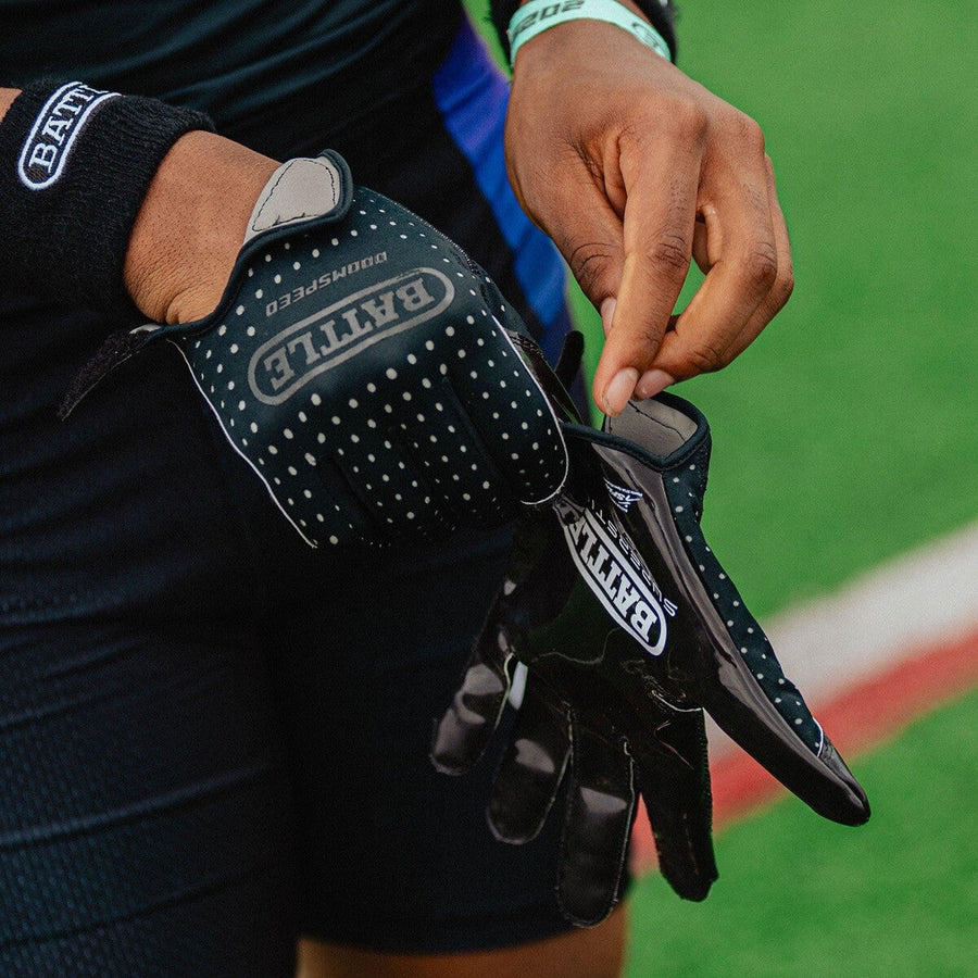 how to shrink football gloves