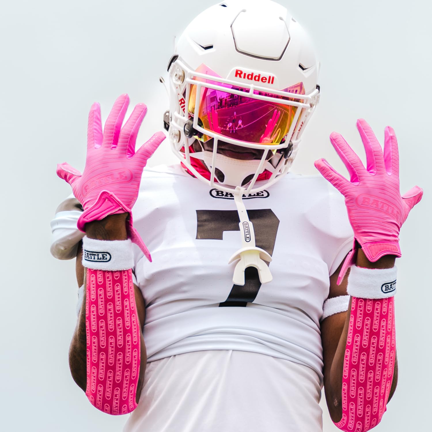 Triple Threat Football Receiver Gloves with Ultra-Tack
