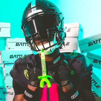 battle football helmet visors Nxtrnd VZR3 Visor, Curved Lens Technology, Fits Adult & Youth Football Helmets Upgrade your game with the Battle Eclipse Helmet Visor Galaxy Visor Glowing Football Visor