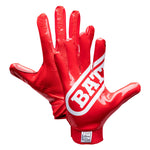 Red; football gloves