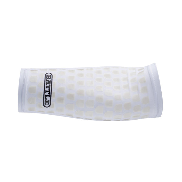 White; Football Ultra-Stick Forearm Sleeve for Adults & Youth