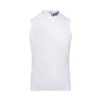 Stretch Mesh Mock Sleeveless Compression