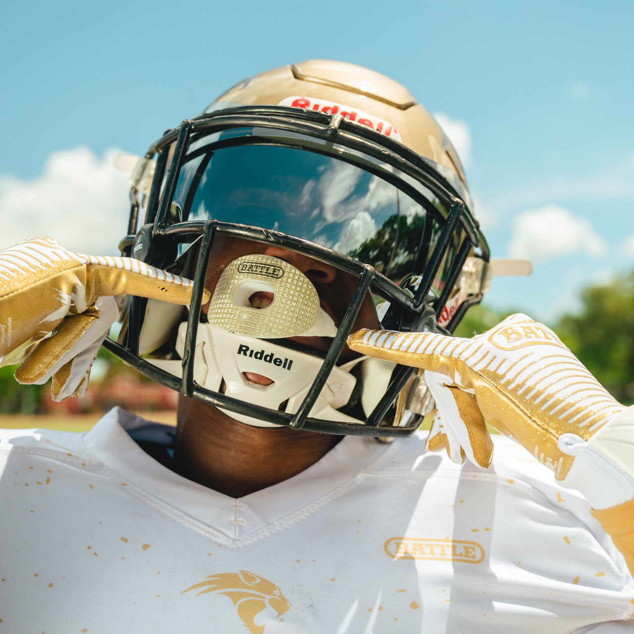 Football Mouthguard- 3D Diamond | Battle Sports