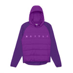 Purple; Bomb Pullover Jacket