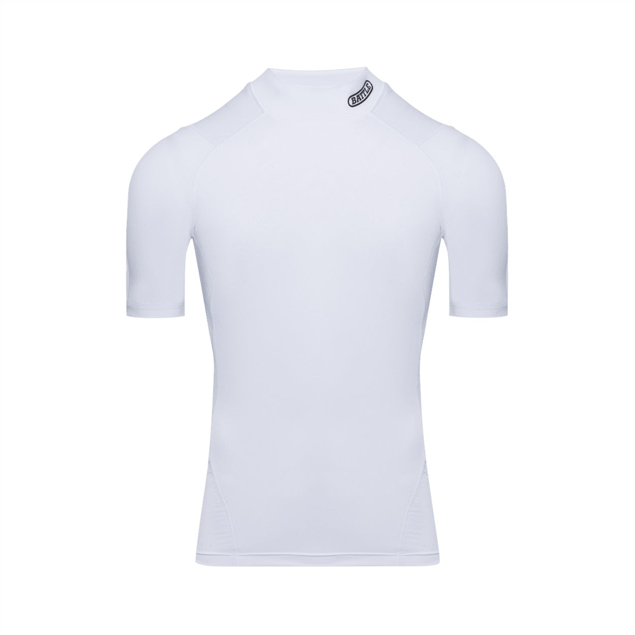 Mock Neck PRO Short Sleeve Compression for Kids & Adults | Battle