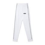 White; Light Action Track Pants