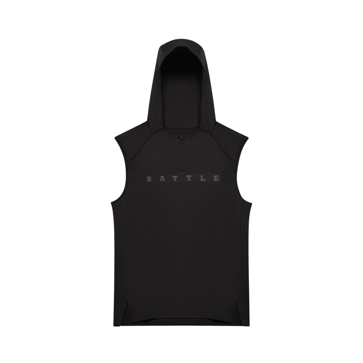 Fly Quarter Zip Sleeveless Hoodie for Adults & Kids | Battle