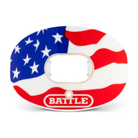 American Flag 2.0 Chrome Oxygen Football Mouthguard