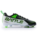 White with Neon Green