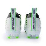 White with Neon Green