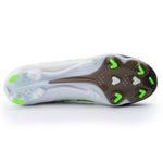 White with Neon Green