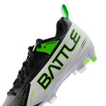 White with Neon Green
