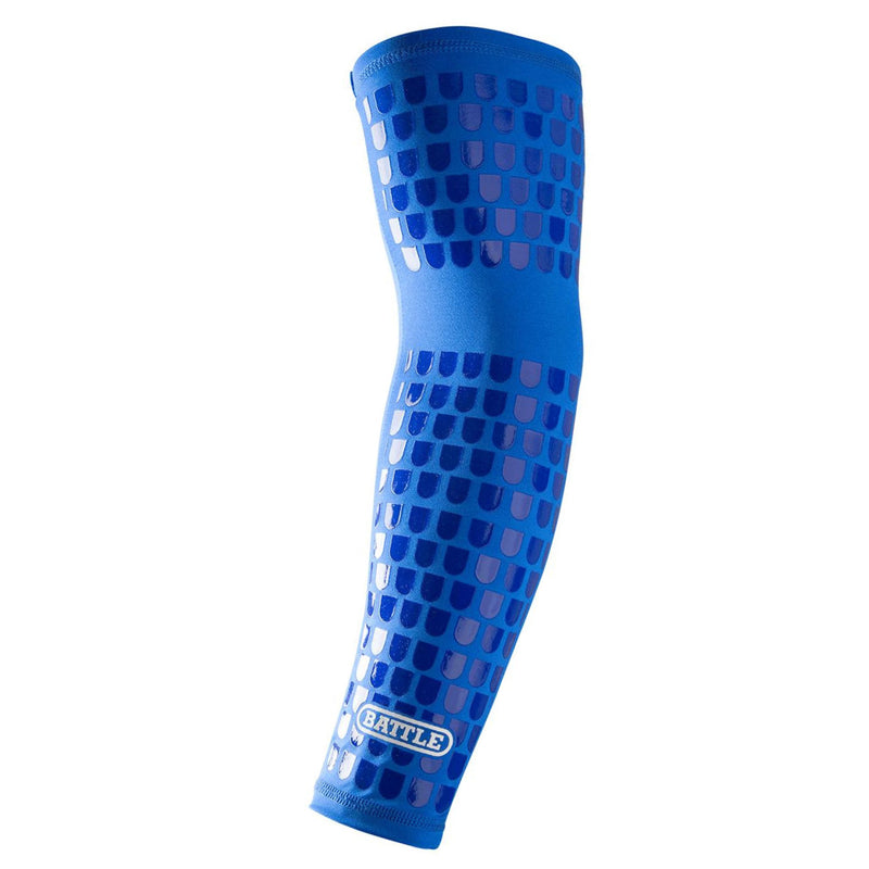Blue; Battle Sports Full Arm Sleeve For Football