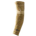 Gold; Battle Sports Full Arm Sleeve For Football