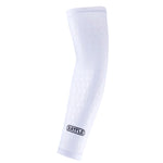 White; Battle Sports Full Arm Sleeve For Football