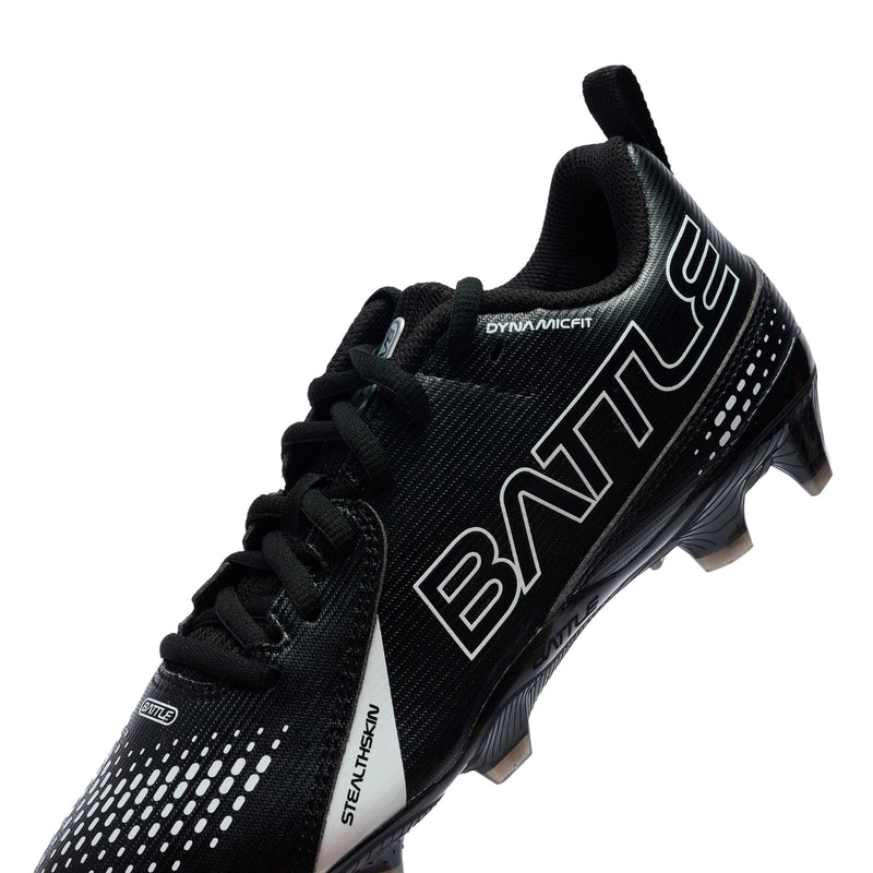 Black AstroJet Football Cleats