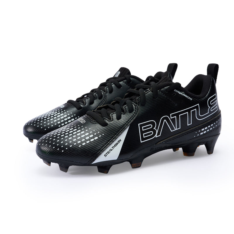 Black AstroJet Football Cleats
