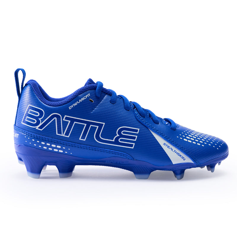 Blue AstroJet Football Cleat