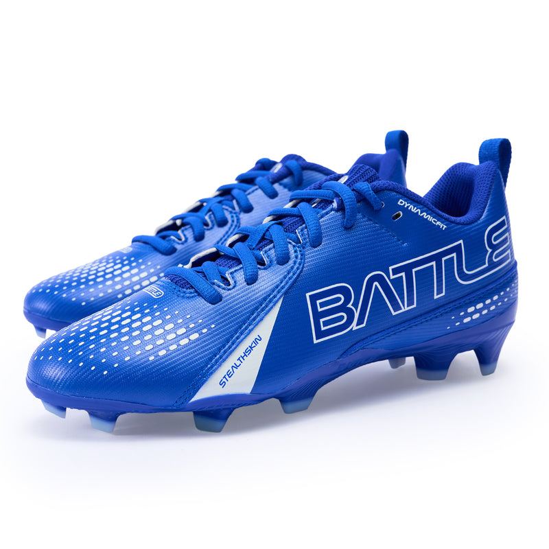 Blue AstroJet Football Cleats