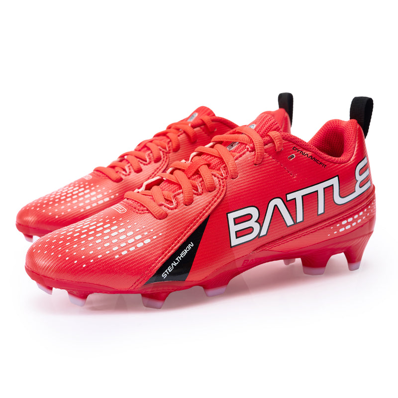 Red AstroJet Football Cleats