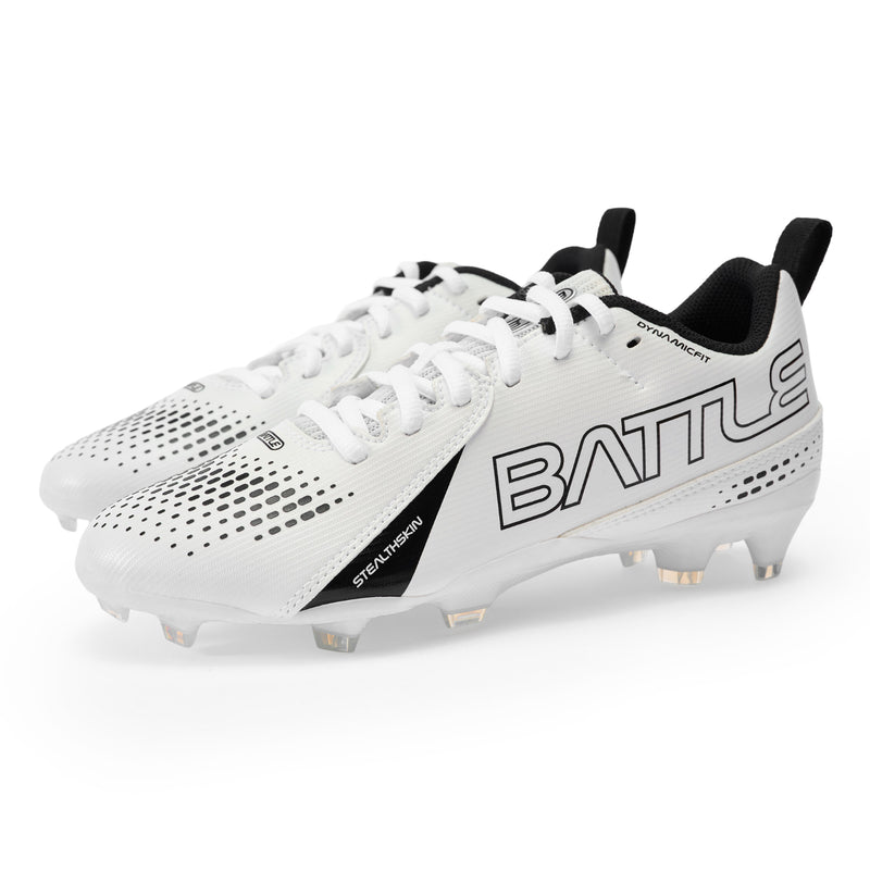 White AstroJet Football Cleats