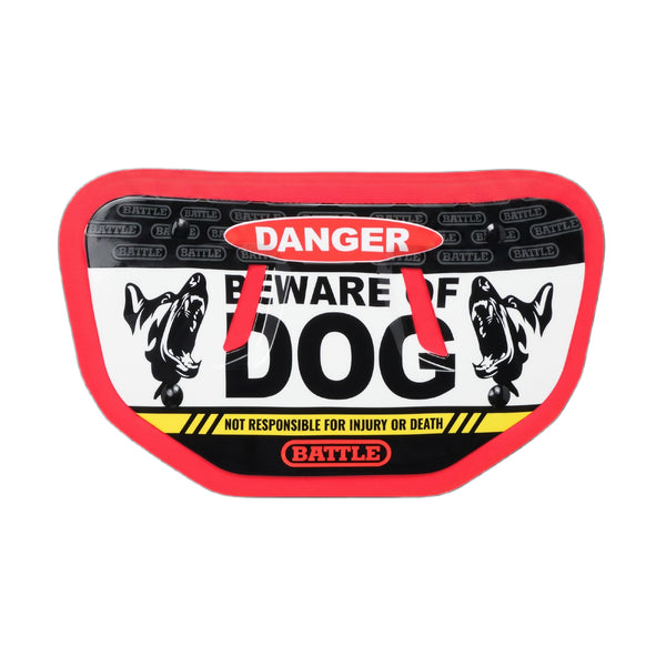 Beware of Dog Football 2.0 Back Plate - Youth