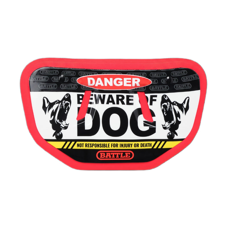 Beware of Dog Football 2.0 Back Plate - Youth