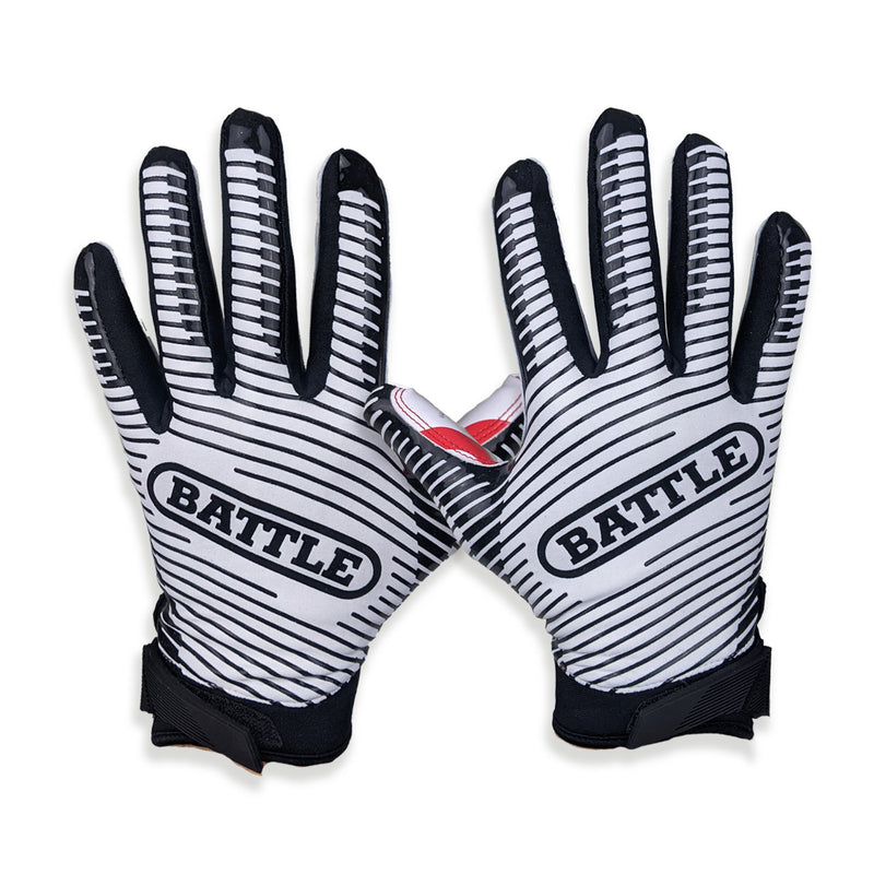 Battle Sports Beware of Dog Doom 1.0 Football Receiver Gloves - Adult and Youth
