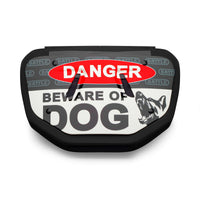 Beware of Dog Football Back Plate