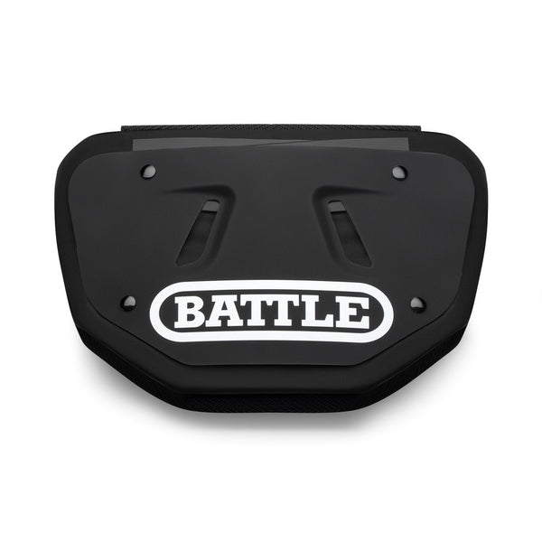 Battle Sports Black Football Back Plate for Adult and Youth, football back flap