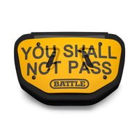 Shall Not Pass Football Back Plate - Adult
