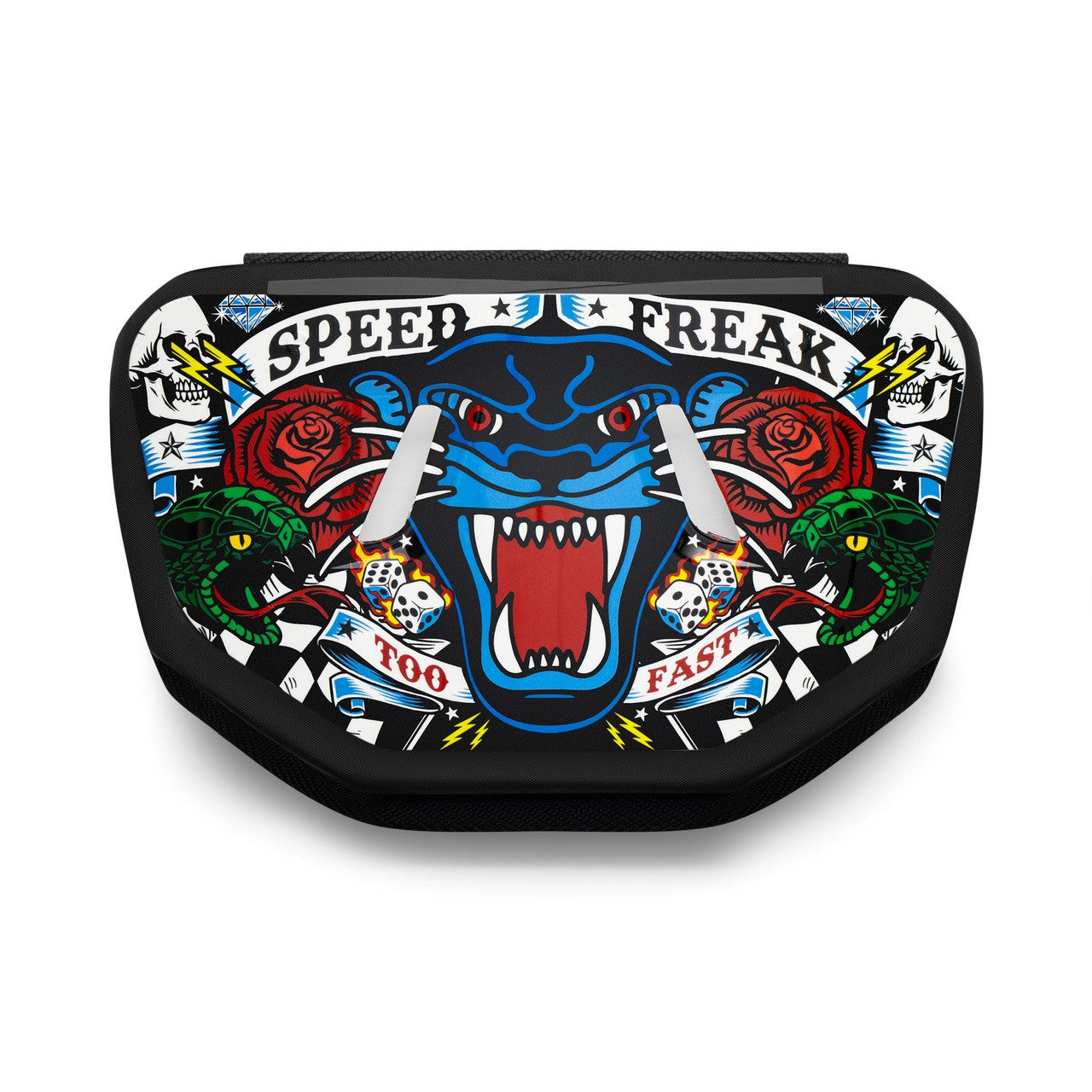 【新品】 BATTLE アメフト バックプレート Speed Freak Speed Freak Chrome Football Back Plate- Adult & Youth | Battle Sports