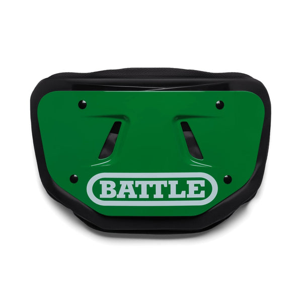Kelly Green Team Color Football Back Plate by Battle Sports