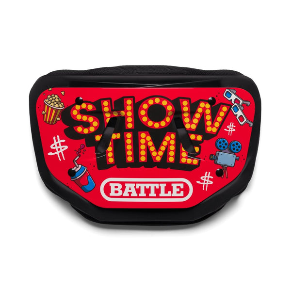 "Showtime" Football Back Plate