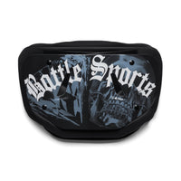 Chrome Skulls Football Back Plate