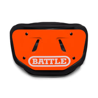 Team Color Football Back Plate