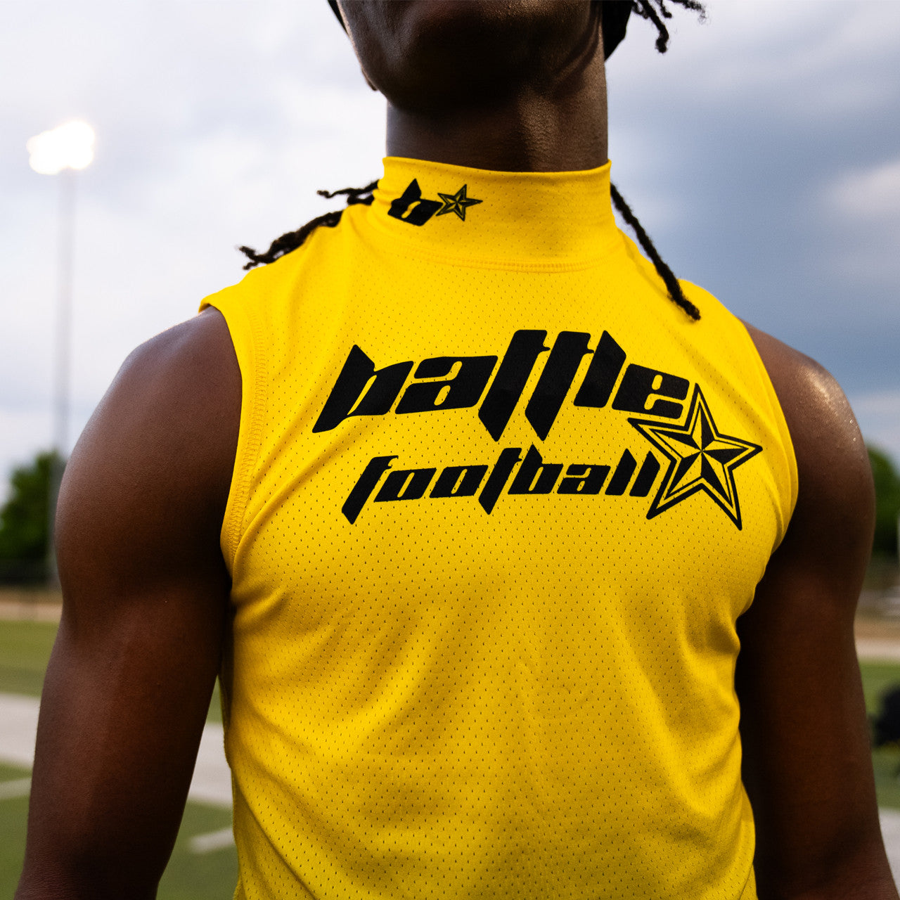 Astro Stretch Mesh Mock Sleeveless Compression for Kids & Adults