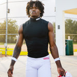 Mock Neck PRO Sleeveless Compression