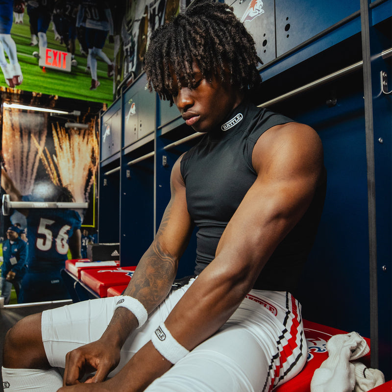 Mock Neck PRO Sleeveless Compression