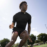 Mock Neck PRO Short Sleeve Compression